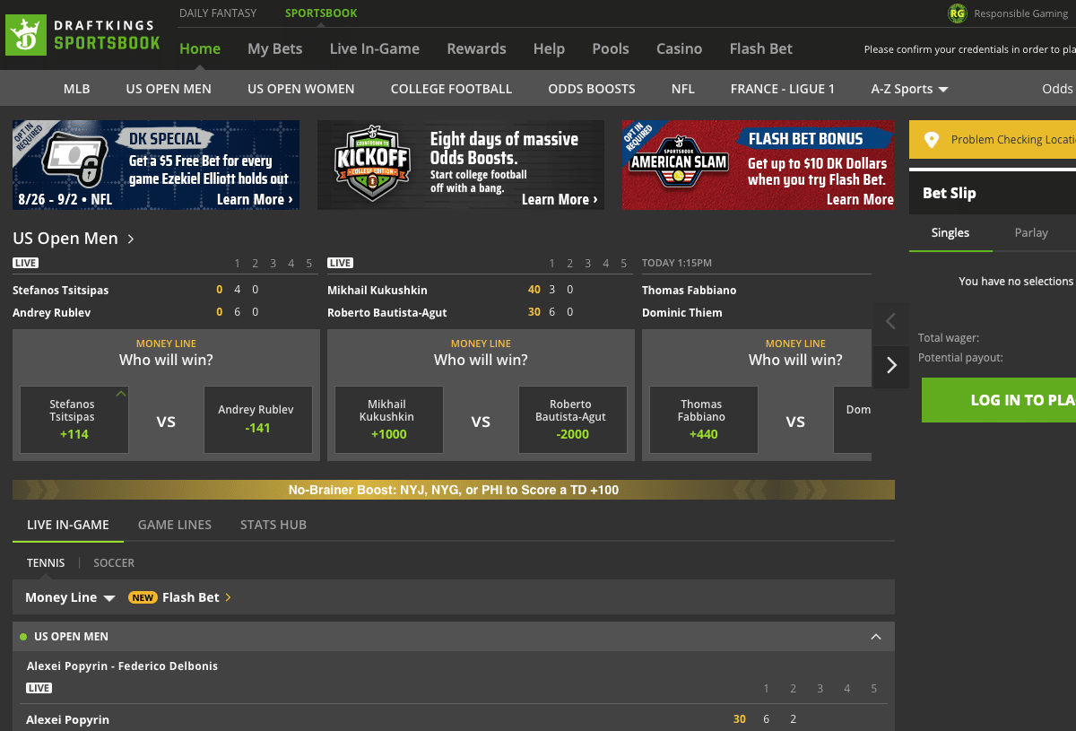 draftkings sportsbook review draftkings sportsbook review